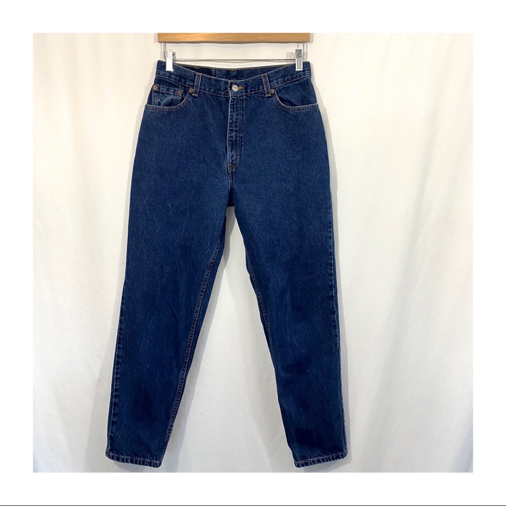Vintage Levi’s 550 Relaxed Fit Tapered Leg High Waist Denim Jeans Made in USA